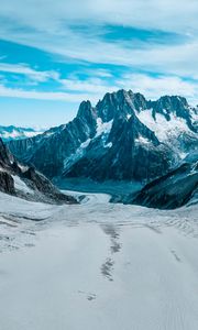 Preview wallpaper mountains, snow, rocks, peaks, landscape