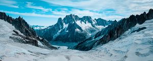 Preview wallpaper mountains, snow, rocks, peaks, landscape