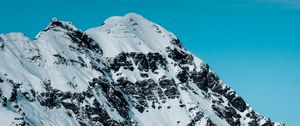 Preview wallpaper mountains, snow, rocks, peaks