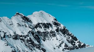 Preview wallpaper mountains, snow, rocks, peaks