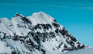 Preview wallpaper mountains, snow, rocks, peaks