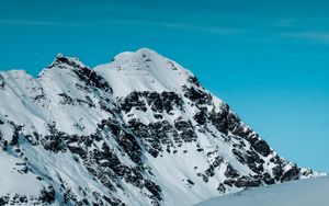 Preview wallpaper mountains, snow, rocks, peaks