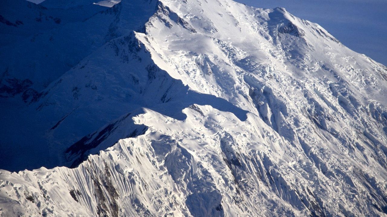 Wallpaper mountains, snow, shade, alaska, mckinley