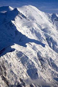 Preview wallpaper mountains, snow, shade, alaska, mckinley