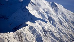 Preview wallpaper mountains, snow, shade, alaska, mckinley