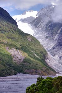 Preview wallpaper mountains, snow, slope, nature, landscape