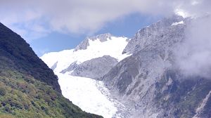 Preview wallpaper mountains, snow, slope, nature, landscape
