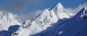 Preview wallpaper mountains, snow, slopes, winter