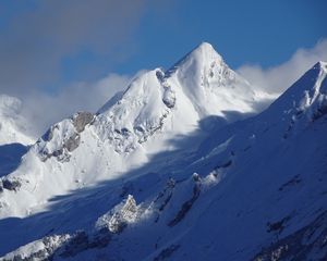 Preview wallpaper mountains, snow, slopes, winter