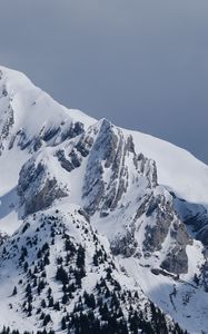 Preview wallpaper mountains, snow, slopes, landscape