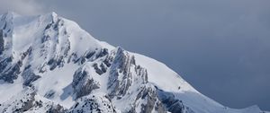Preview wallpaper mountains, snow, slopes, landscape