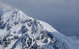 Preview wallpaper mountains, snow, slopes, landscape