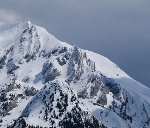 Preview wallpaper mountains, snow, slopes, landscape