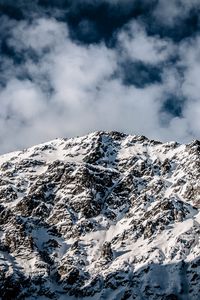 Preview wallpaper mountains, snow, snowy, rocks, peaks