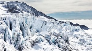 Preview wallpaper mountains, snow, stones, tops