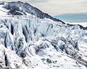 Preview wallpaper mountains, snow, stones, tops