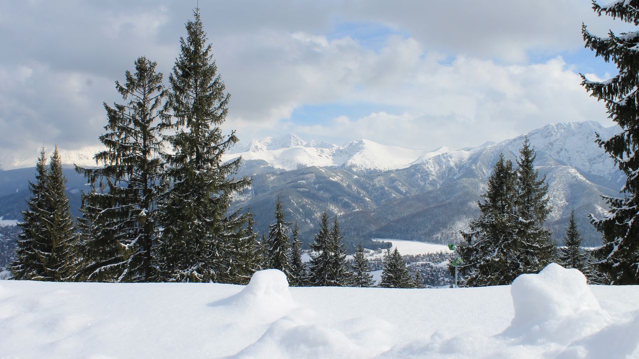 Wallpaper mountains, snow, tatra mountains, carpathians