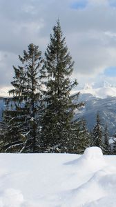 Preview wallpaper mountains, snow, tatra mountains, carpathians