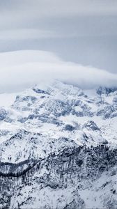 Preview wallpaper mountains, snow, winter, peaks