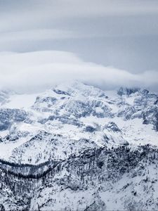 Preview wallpaper mountains, snow, winter, peaks