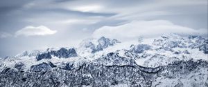 Preview wallpaper mountains, snow, winter, peaks