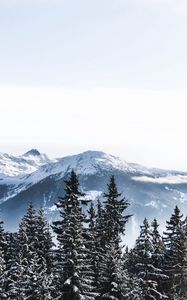 Preview wallpaper mountains, snow, winter, peaks, snowy, switzerland