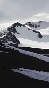 Preview wallpaper mountains, snow, winter, nature, landscape