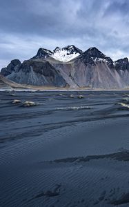 Preview wallpaper mountains, snow, winter, cold, landscape