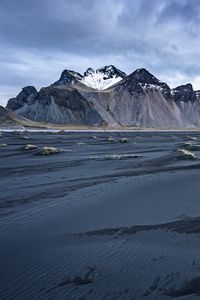 Preview wallpaper mountains, snow, winter, cold, landscape