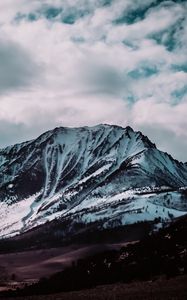 Preview wallpaper mountains, snow-covered, peaks