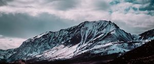 Preview wallpaper mountains, snow-covered, peaks