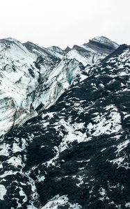Preview wallpaper mountains, snow-covered, peaks