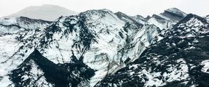Preview wallpaper mountains, snow-covered, peaks