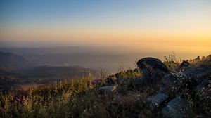 Preview wallpaper mountains, stones, landscape, nature