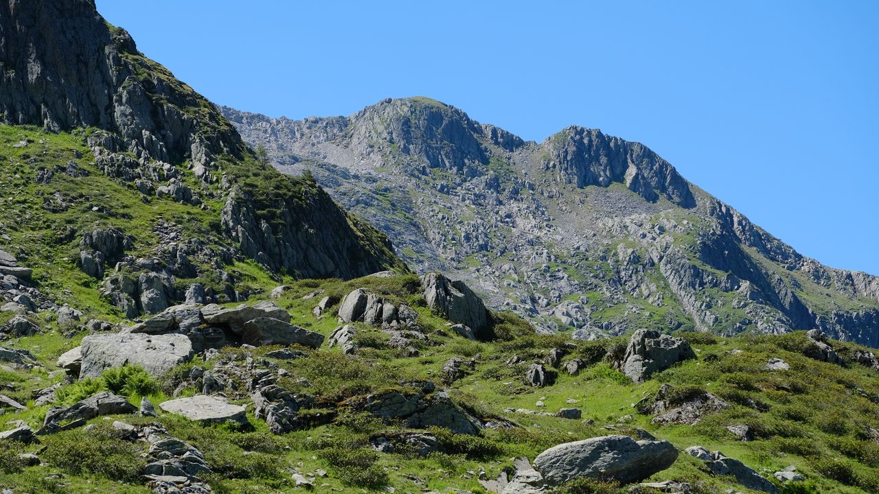 Wallpaper mountains, stones, relief, nature
