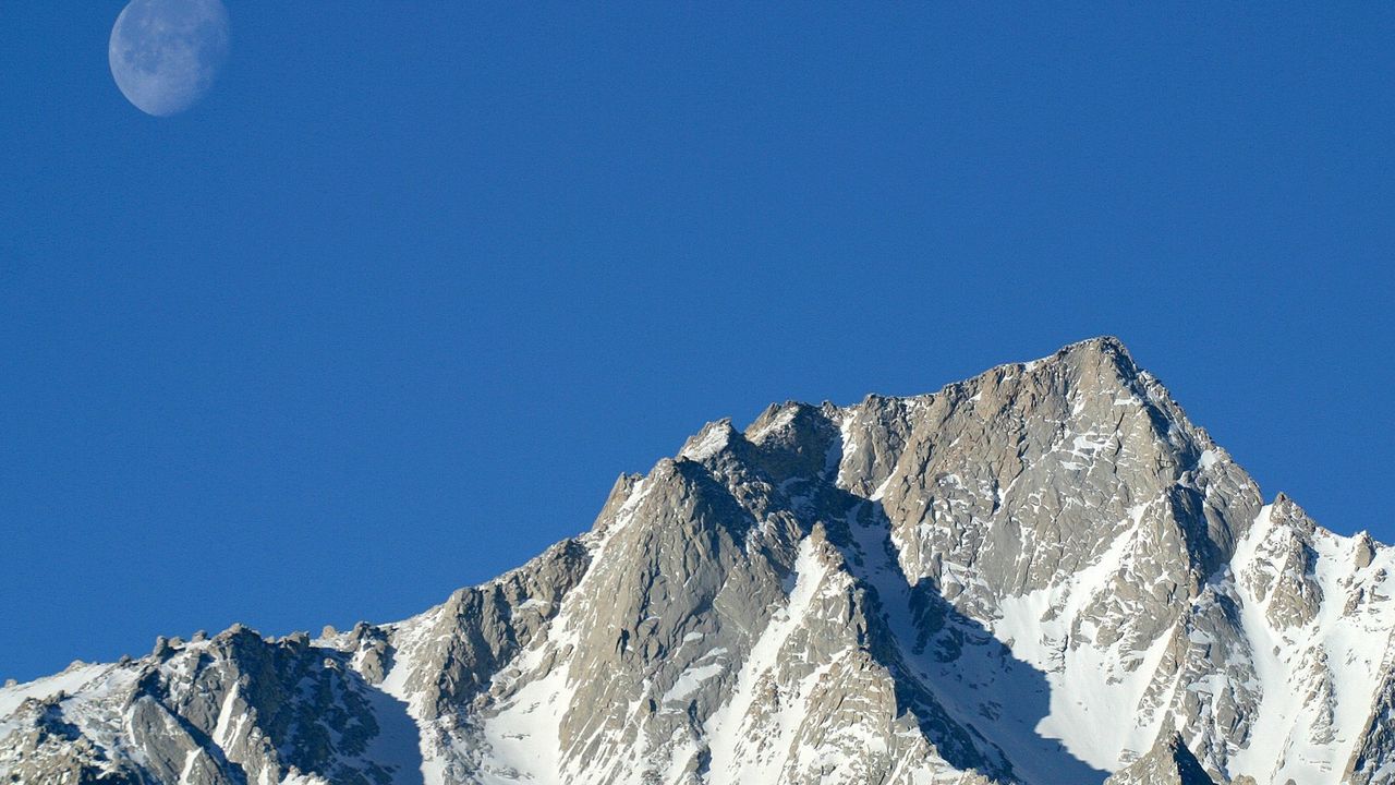 Wallpaper mountains, top, rocks, snow
