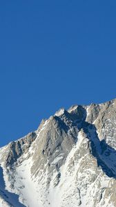 Preview wallpaper mountains, top, rocks, snow