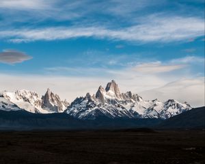 Preview wallpaper mountains, tops, sky, landscape