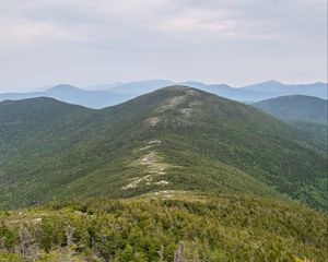 Preview wallpaper mountains, trees, landscape, relief, nature