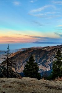 Preview wallpaper mountains, trees, landscape, view