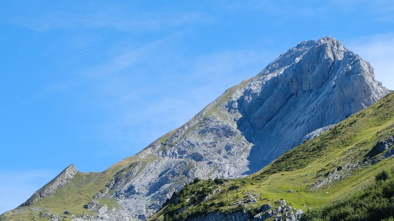 Wallpaper mountains, trees, nature, greenery, landscape