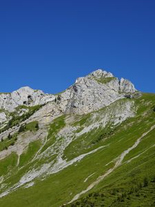 Preview wallpaper mountains, valley, landscape, nature