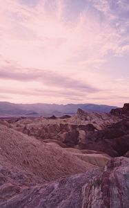 Preview wallpaper mountains, valley, rocks, landscape, rocky