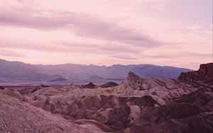 Preview wallpaper mountains, valley, rocks, landscape, rocky