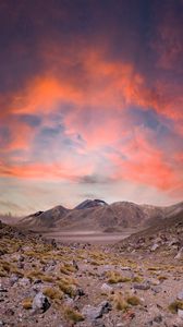 Preview wallpaper mountains, valley, stones, landscape