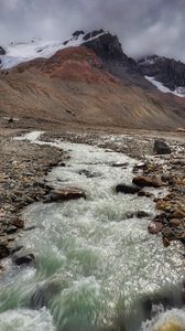 Preview wallpaper mountains, water, stream, landscape