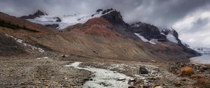 Preview wallpaper mountains, water, stream, landscape