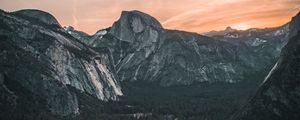 Preview wallpaper mountains, yosemite valley, united states