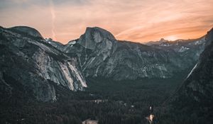 Preview wallpaper mountains, yosemite valley, united states
