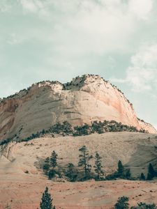 Preview wallpaper mountains, zion national park, usa